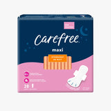 Carefree Overnight Maxi Pads 28ct