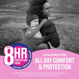 Carefree® Ultra Thin Regular Pads, Without Wings