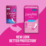 Carefree Liners have a new look and better protection vs. Carefree Original