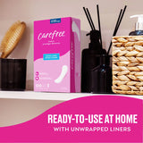 Carefree® Panty Liners, Regular Liners, Unwrapped
